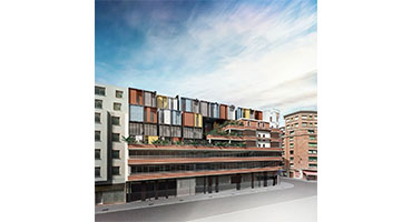 Infografas edificio de viviendas en Gijn (Asturias) y Bilbao