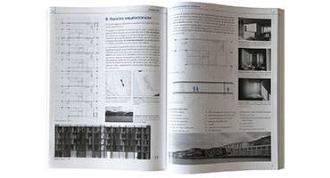 Publicacin libro dibujo de proyecto de viviendas en Bilbao
