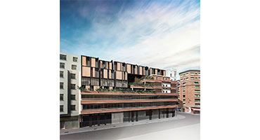 Infografías edificio de viviendas en Gijón (Asturias) y Bilbao