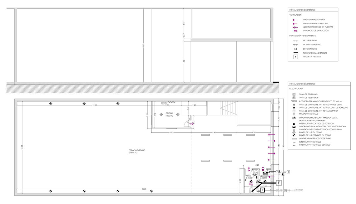 Proyecto de actividad nave industrial en Camargo